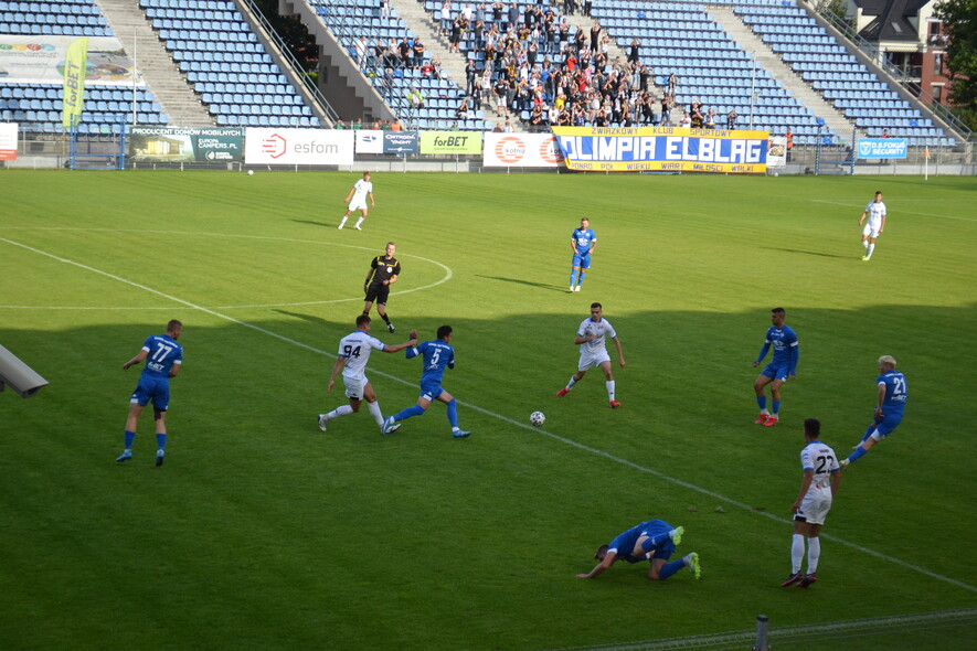 Elbląg, Olimpia Elbląg pokonała Sokół Ostróda 1:0 Elbląg, Olimpia Elbląg pokonała Sokół Ostróda 1:0