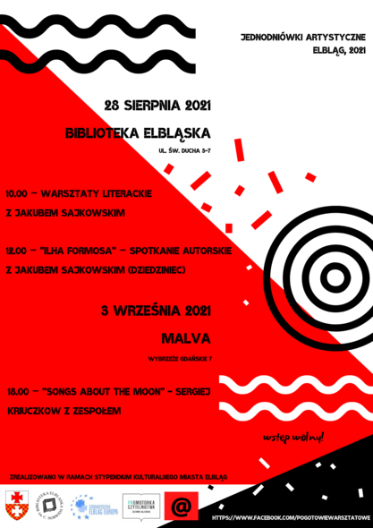 Elbląg, Sajkowski i Kriuczkow, czyli artystyczny koniec lata Elbląg, Sajkowski i Kriuczkow, czyli artystyczny koniec lata