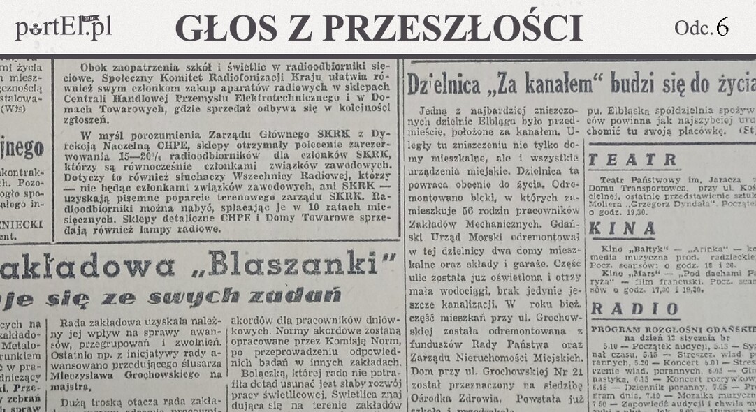 Elbląg, Głos Wybrzeża nr 13, 1950 r. Elbląg, Głos Wybrzeża nr 13, 1950 r.