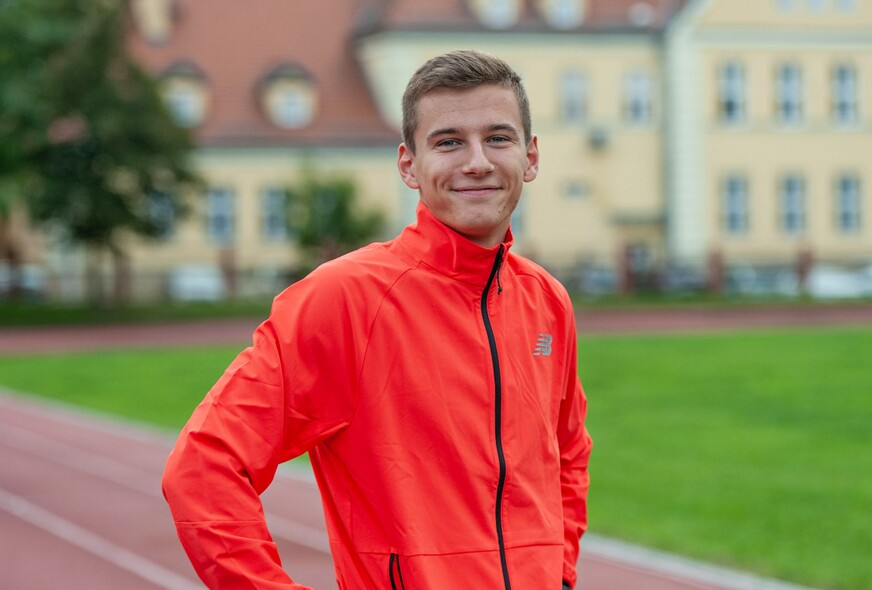 Elbląg, Kacper Lewalski jest w formie Elbląg, Kacper Lewalski jest w formie