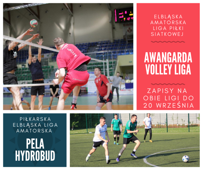 Elbląg, Startuje piłkarska i siatkarska liga MOSiR Elbląg, Startuje piłkarska i siatkarska liga MOSiR