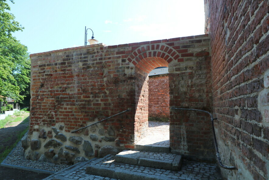 Elbląg, Zabytkowe mury w Pasłęk, Elbląg, Zabytkowe mury w Pasłęk,