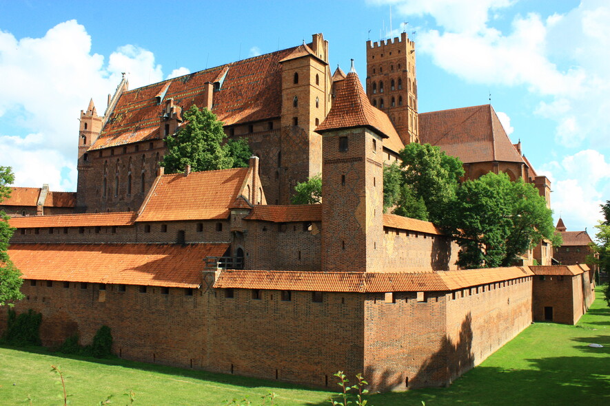 Elbląg, Zamek w Malborku