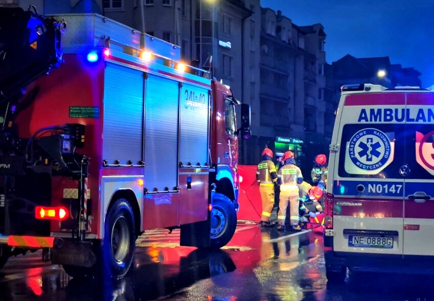 Elbląg, Potrącenie pieszego na ul. Hetmańskiej. Kierowca z zakazem prowadzenia