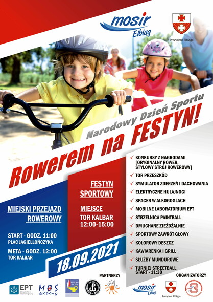 Elbląg, Przejazd rowerowy i festyn na Kalbarze Elbląg, Przejazd rowerowy i festyn na Kalbarze