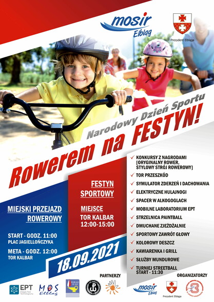 Elbląg, Przejazd rowerowy i festyn na Kalbarze