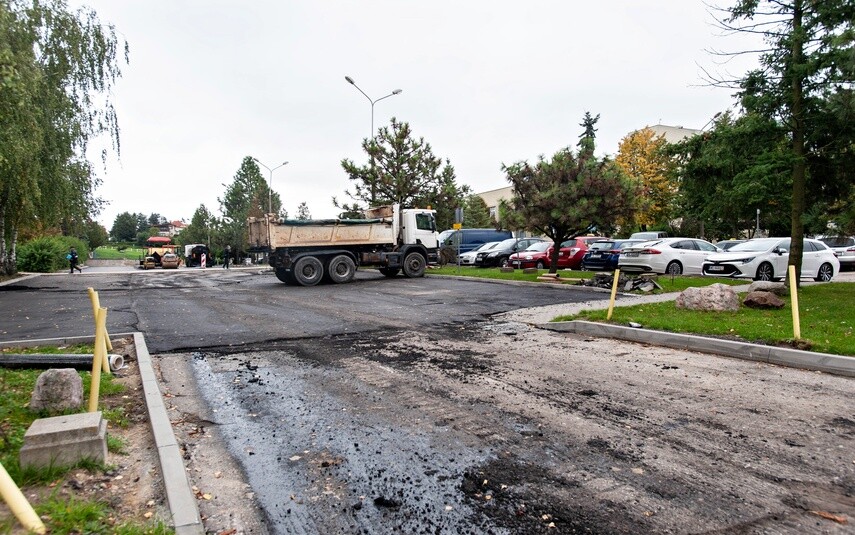 Elbląg, Remontują parkingi przy szpitalu