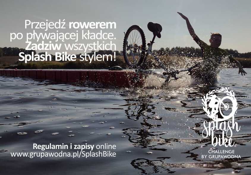 SplashBike, czyli tego w Elblągu jeszcze nie było! SplashBike, czyli tego w Elblągu jeszcze nie było!