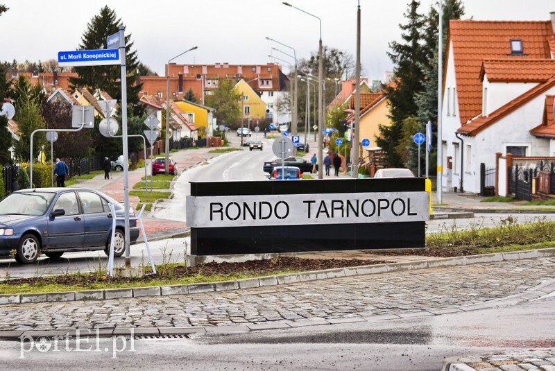 Elbląg, Tarnopol ma w Elblągu swoje rondo u zbiegu ul. Konopnickiej i Niepodległości