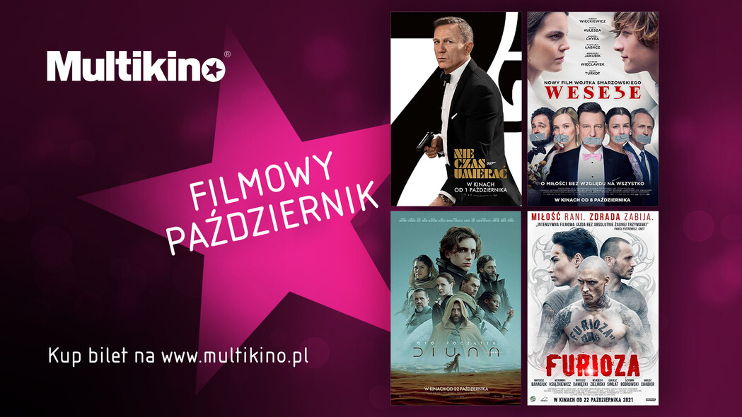 Co warto zobaczyć w październiku w Multikinie? Co warto zobaczyć w październiku w Multikinie?