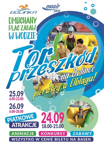Elbląg, Dmuchany plac zabaw w CRW Dolinka Elbląg, Dmuchany plac zabaw w CRW Dolinka