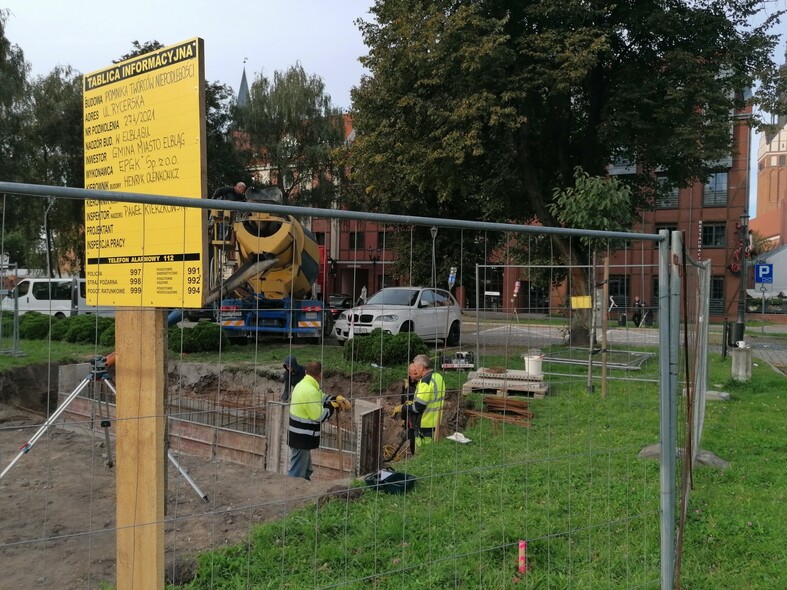 Elbląg, Powstaje Pomnik Twórców Niepodległości Elbląg, Powstaje Pomnik Twórców Niepodległości