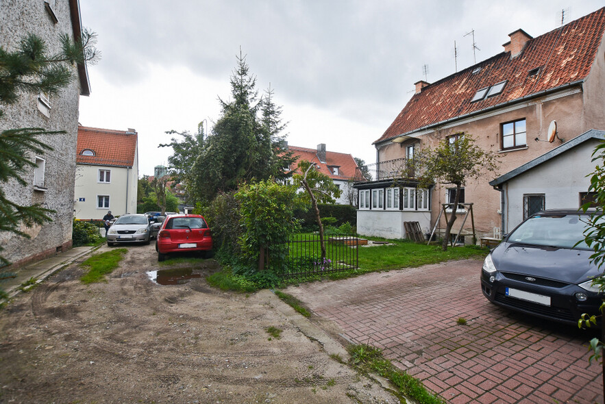 Elbląg, Wjazd do budynku przy ul. Królewieckiej od podwórka Elbląg, Wjazd do budynku przy ul. Królewieckiej od podwórka