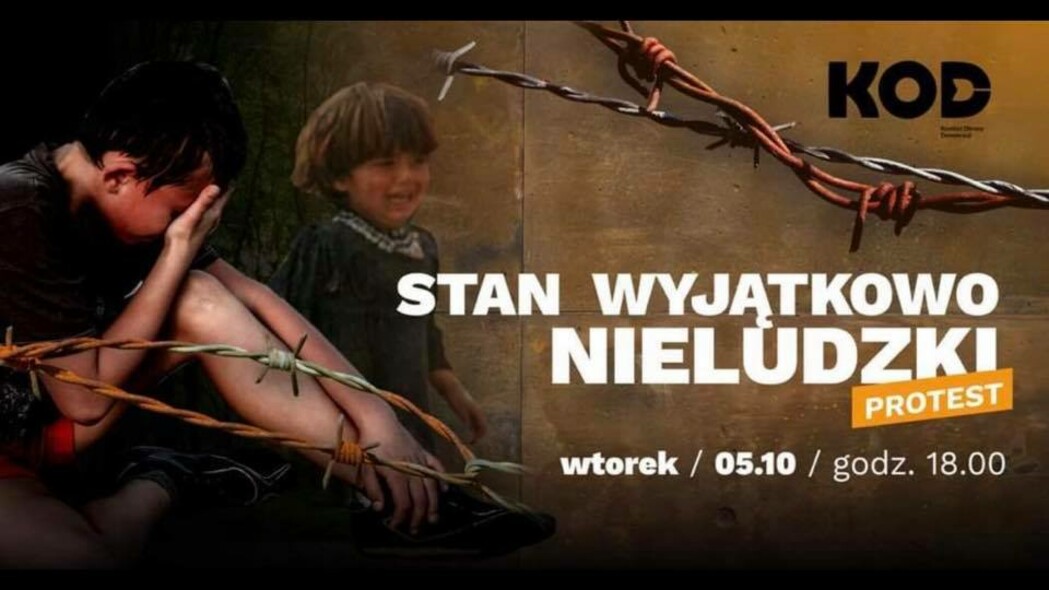 Elbląg, Protest w Elblągu: Stan wyjątkowo nieludzki Elbląg, Protest w Elblągu: Stan wyjątkowo nieludzki