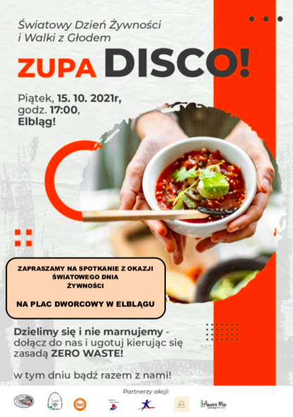 Elbląg, Światowy Dzień Żywności na placu Dworcowym Elbląg, Światowy Dzień Żywności na placu Dworcowym