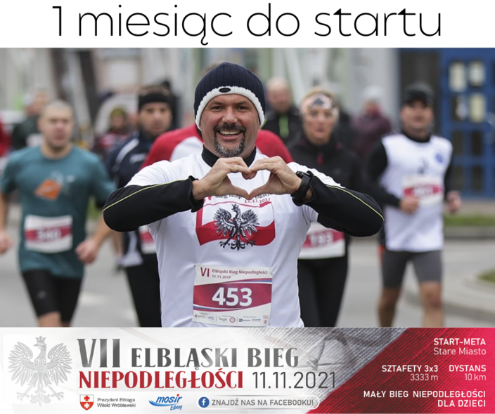 Elbląg, VII Bieg Niepodległości już za miesiąc Elbląg, VII Bieg Niepodległości już za miesiąc