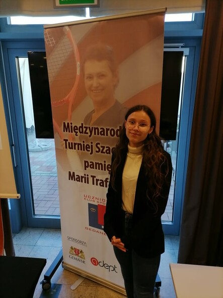 Elbląg, Lidia Czarnecka na turnieju szachowym w Gdańsku Elbląg, Lidia Czarnecka na turnieju szachowym w Gdańsku