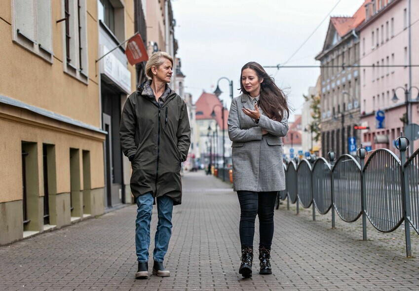 Aleksandra Mieszko-Żołądek (po prawej) i Anetta Magdziak-Gęsicka. Aleksandra Mieszko-Żołądek (po prawej) i Anetta Magdziak-Gęsicka.