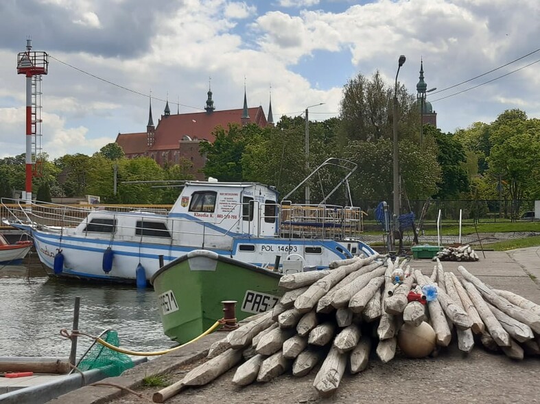 Elbląg, Port we Fromborku,