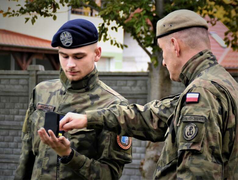 Elbląg, Szkolenie młodych adeptów u terytorialsów Elbląg, Szkolenie młodych adeptów u terytorialsów