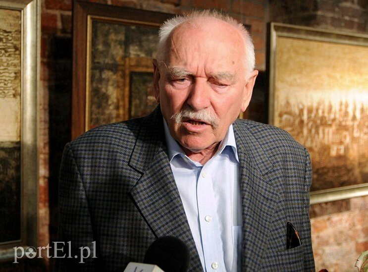 Elbląg, Na zdjęciu Janusz Hankowski, artystę pożegnaliśmy w 2020 roku Elbląg, Na zdjęciu Janusz Hankowski, artystę pożegnaliśmy w 2020 roku