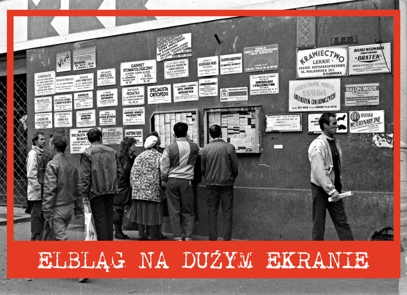 Elbląg, „Tu zaszła zmiana” - Elbląg 1990-2020, Elbląg na dużym ekranie