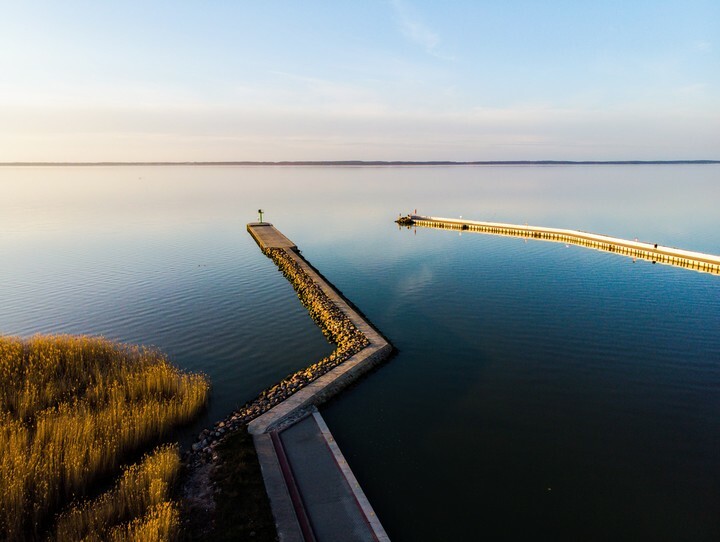 Elbląg, Port w Tolkmicku, zdjęcie z konkursu FotkaMiesiąca, kwiecień 2020, autor:El-foto
