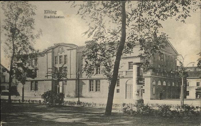 Elbląg, Teatr miejski mieścił się przy dzisiejszej ul. Rycerskiej. Nie został po nim ślad Elbląg, Teatr miejski mieścił się przy dzisiejszej ul. Rycerskiej. Nie został po nim ślad