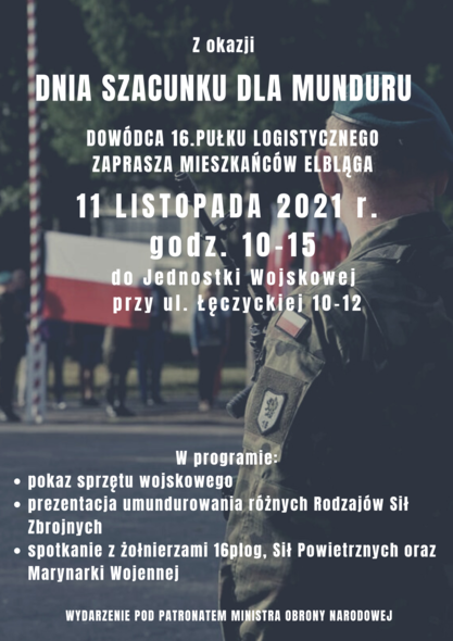 Elbląg, Dzień szacunku dla munduru Elbląg, Dzień szacunku dla munduru