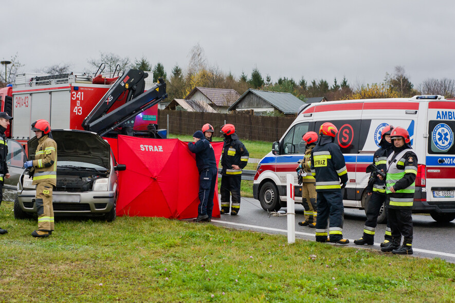 Elbląg, Tragiczny wypadek na węźle Wschód, zginęła 12-latka Elbląg, Tragiczny wypadek na węźle Wschód, zginęła 12-latka