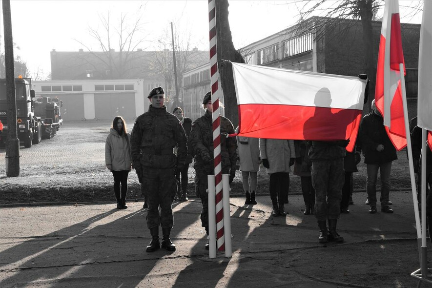 Elbląg, 16. Pułk Logistyczny świętował 103. rocznicę odzyskania niepodległości Elbląg, 16. Pułk Logistyczny świętował 103. rocznicę odzyskania niepodległości