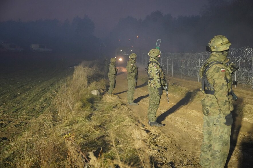 Elbląg, Elbląscy żołnierze na polsko-białoruskiej granicy