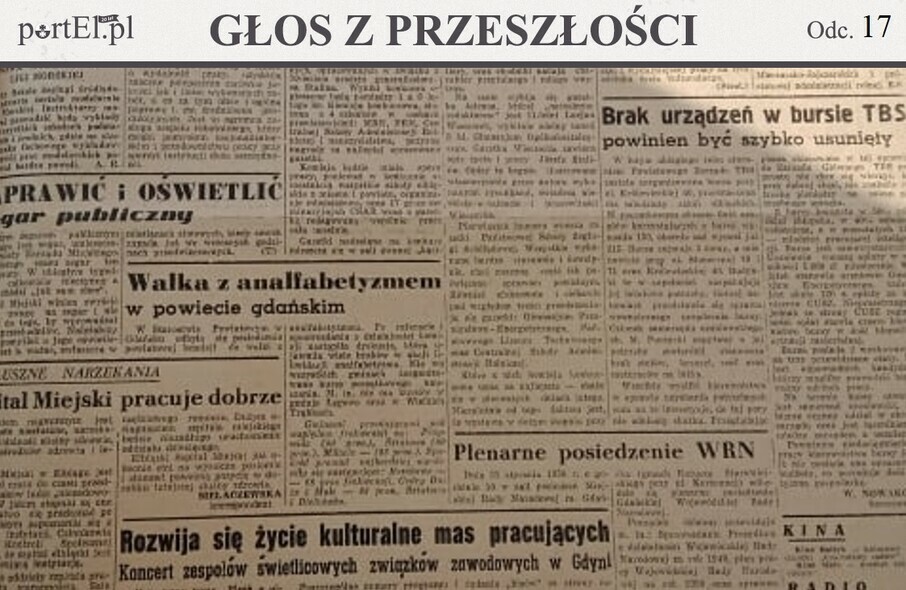 Elbląg, Głos Wybrzeża nr 30, 1950 r.