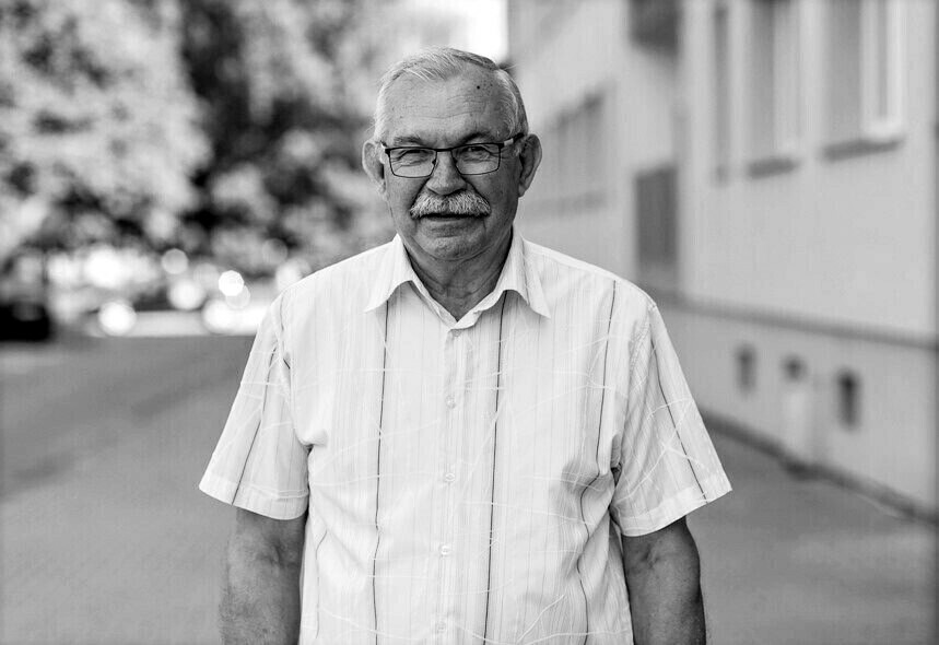 Elbląg, Leon Jasiński miał 75 lat... Elbląg, Leon Jasiński miał 75 lat...