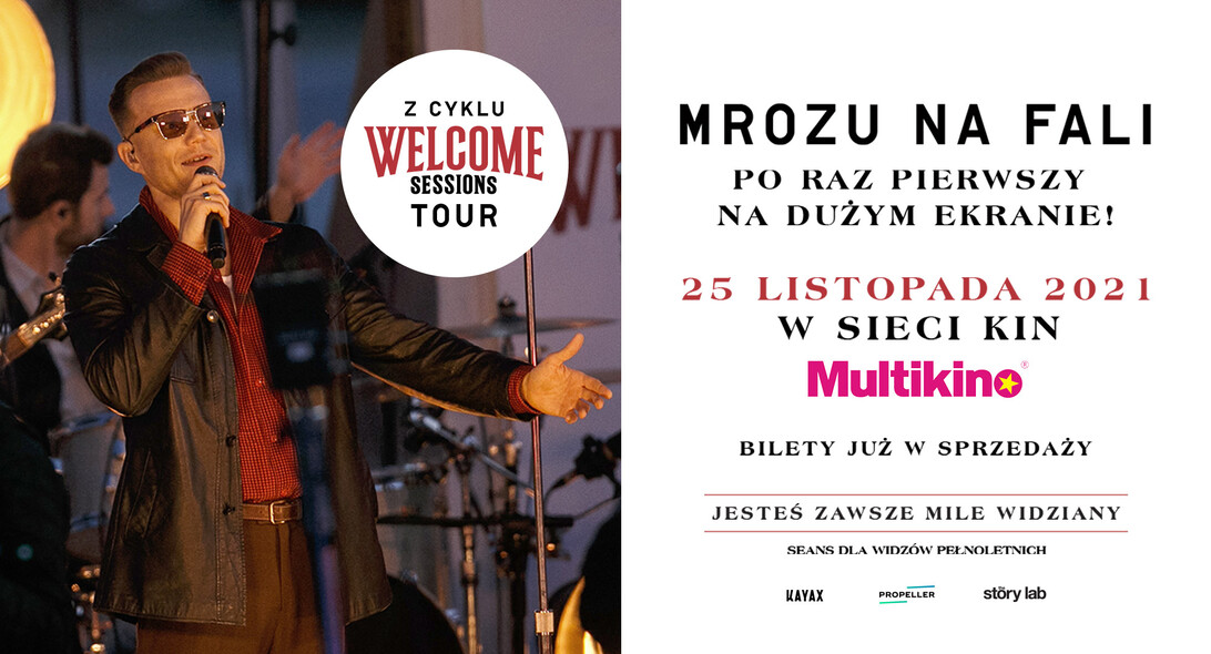 Mrozu na fali! Już 25 listopada w sieci kin Multikino Mrozu na fali! Już 25 listopada w sieci kin Multikino