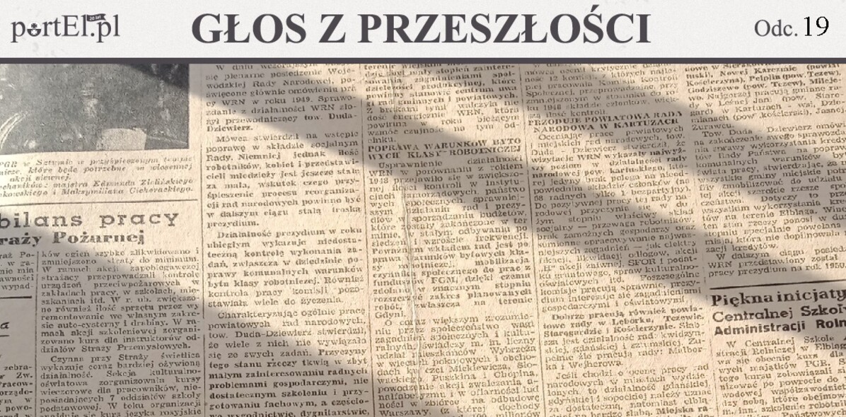 Elbląg, Głos Wybrzeża nr 32, 1950 r.