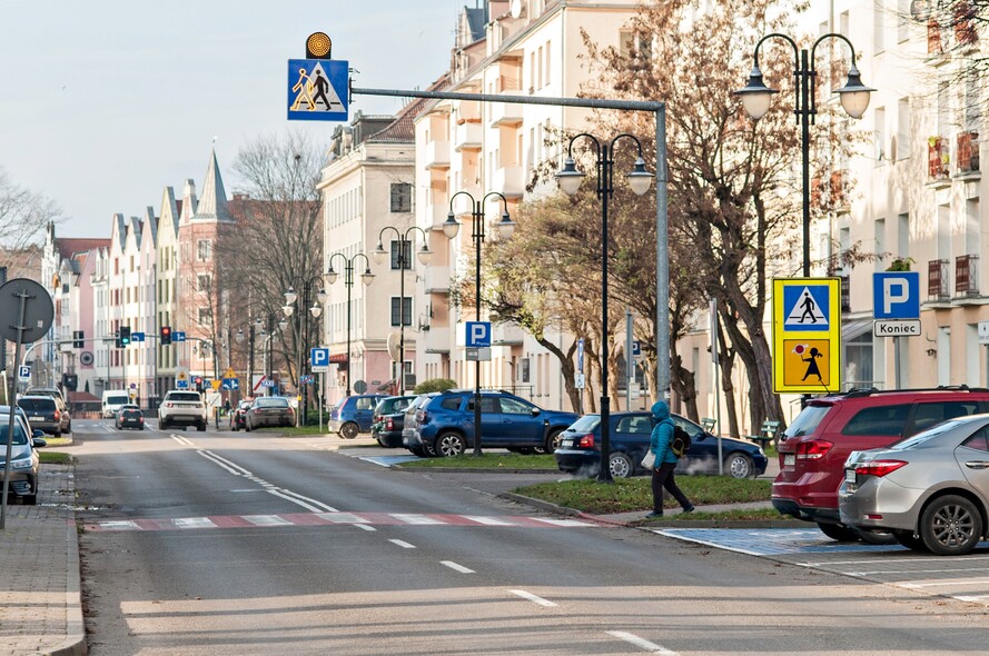 Elbląg, Przejście na ul. Giermków, fot Anna Dembińska