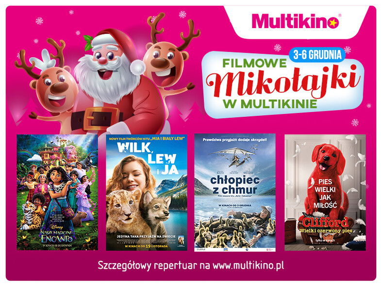 Elbląg, Filmowe Mikołajki w Multikinie Elbląg, Filmowe Mikołajki w Multikinie