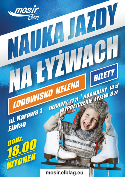 Elbląg, Naucz się jeździć na łyżwach Elbląg, Naucz się jeździć na łyżwach