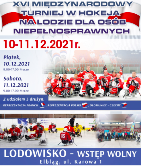 Elbląg, Międzynarodowy turniej hokeja na sledżach