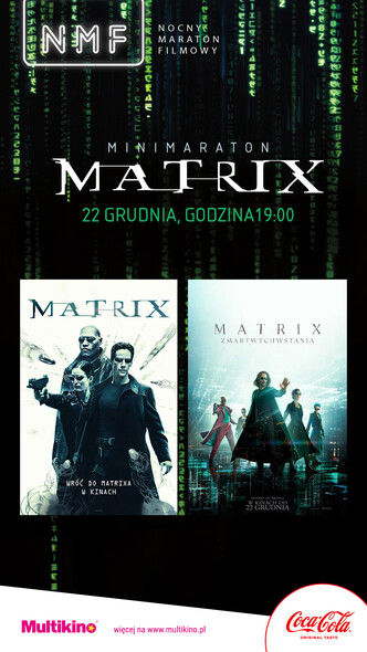 Elbląg, Minimaraton Matrix już 22 grudnia w Multikinie Elbląg, Minimaraton Matrix już 22 grudnia w Multikinie