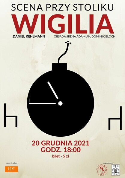 Elbląg, Wigilia przy stoliku Elbląg, Wigilia przy stoliku