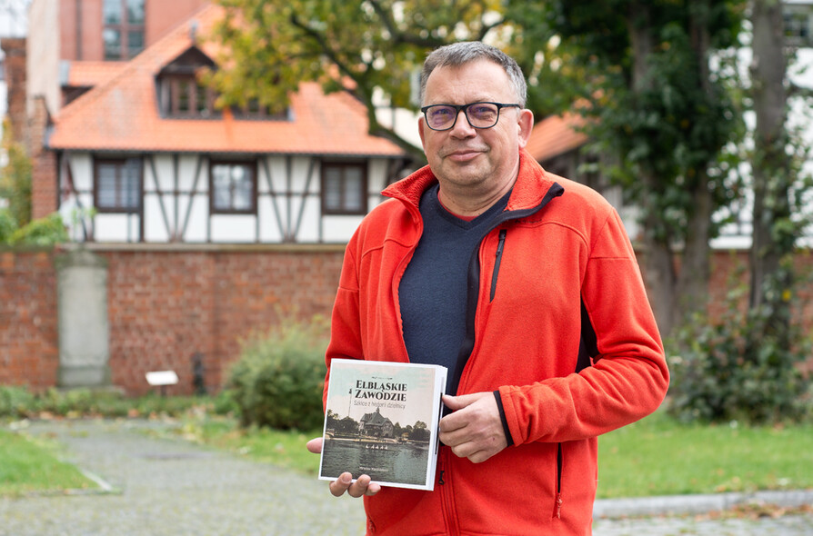 Elbląg, Mirosław Marcinkowski, kierownik Działu Inwentaryzacji w Muzeum Archeologiczno - Historycznym w Elblągu
