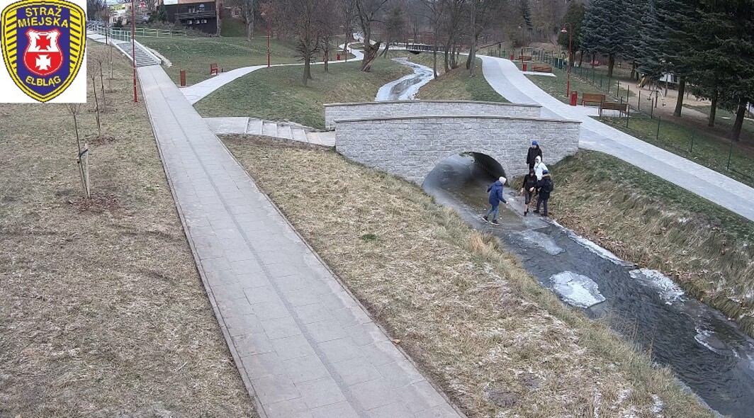 Elbląg, Uwaga na lód Elbląg, Uwaga na lód
