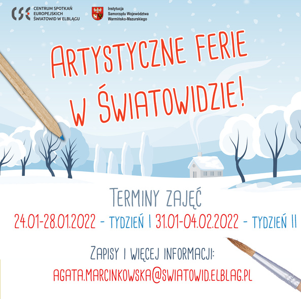 Elbląg, Artystyczne ferie w Światowidzie Elbląg, Artystyczne ferie w Światowidzie
