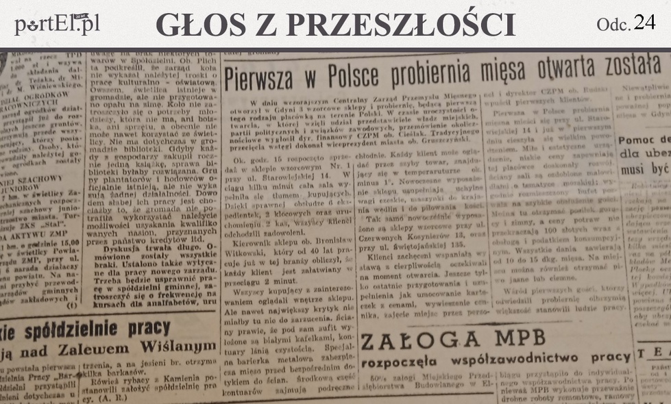 Elbląg, Głos Wybrzeża nr 35, 1950 r.