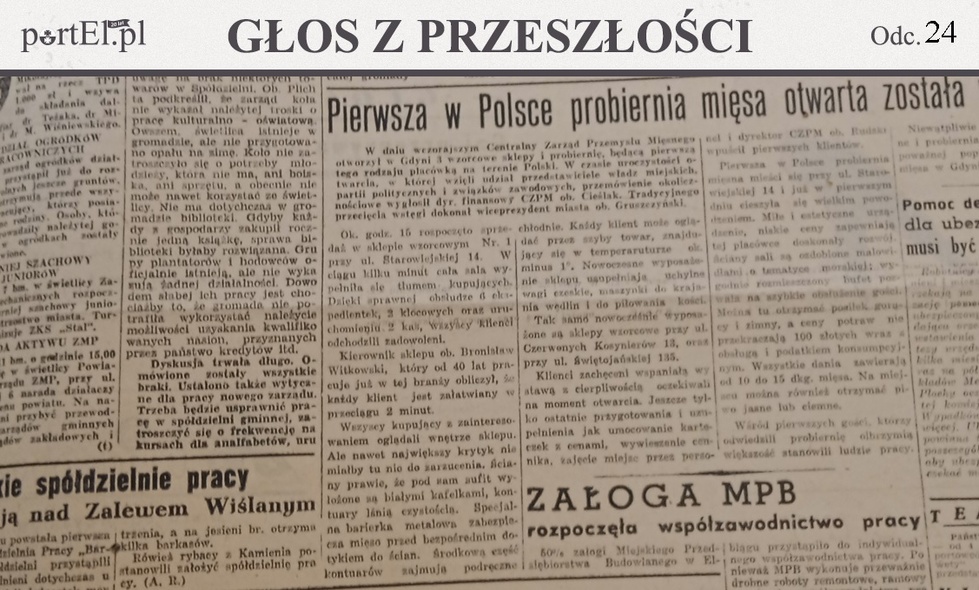 Elbląg, Głos Wybrzeża nr 35, 1950 r. Elbląg, Głos Wybrzeża nr 35, 1950 r.