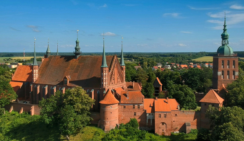 Elbląg, Wzgórze katedralne we Fromborku,