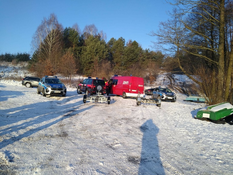 Elbląg, Akcja poszukiwawcza na jeziorze Szeląg Wielki, Elbląg, Akcja poszukiwawcza na jeziorze Szeląg Wielki,