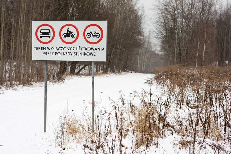 Elbląg, Off road na Modrzewinie tylko na zawodach Elbląg, Off road na Modrzewinie tylko na zawodach